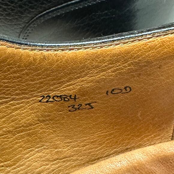 RESOLED Crockett & Jones x Brooks Bros Split Toe Derby Scotch Grain England 10 D main image 4
